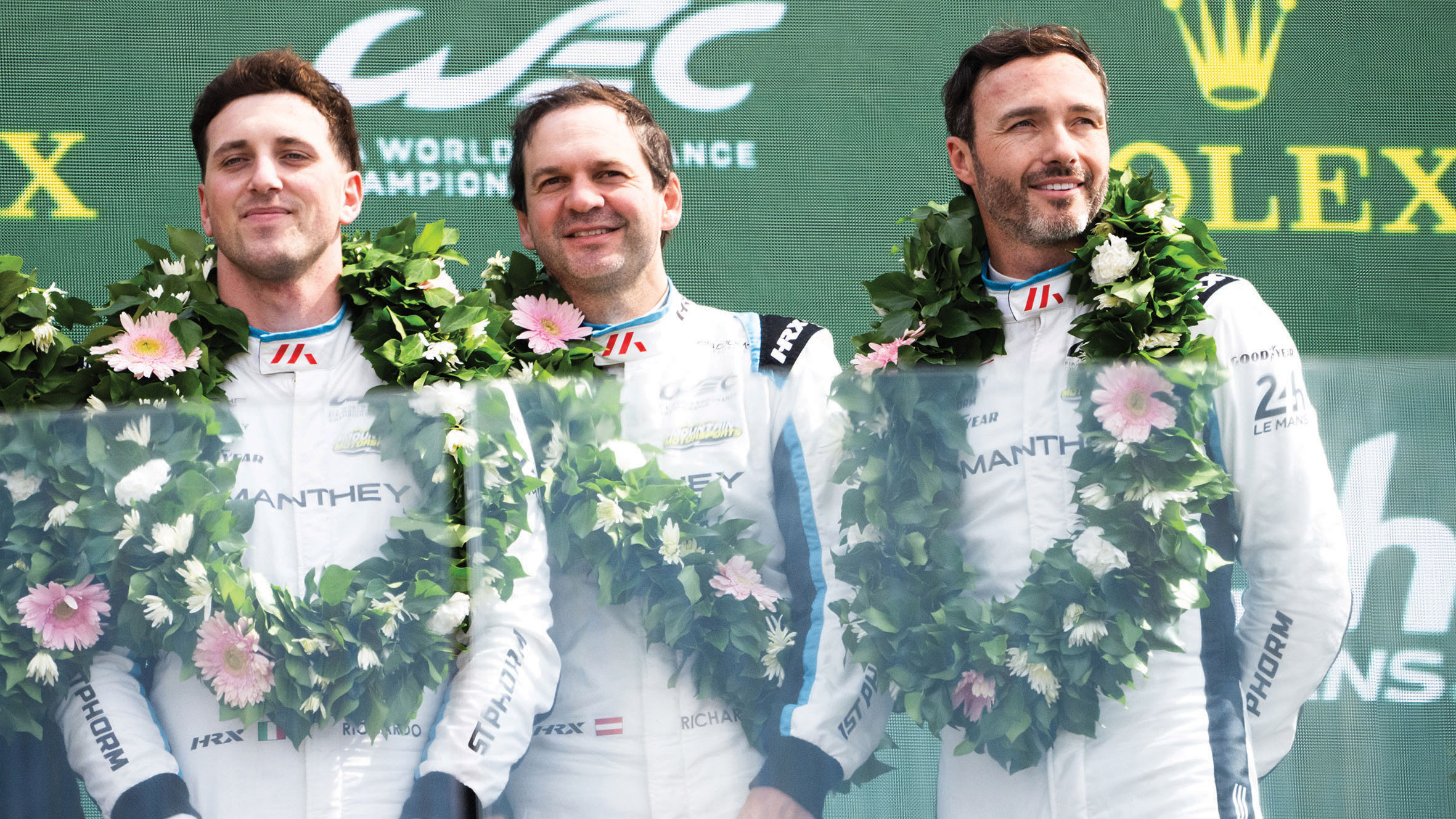 Riccardo Pera, Richard Lietz of and Ryan Hardwick