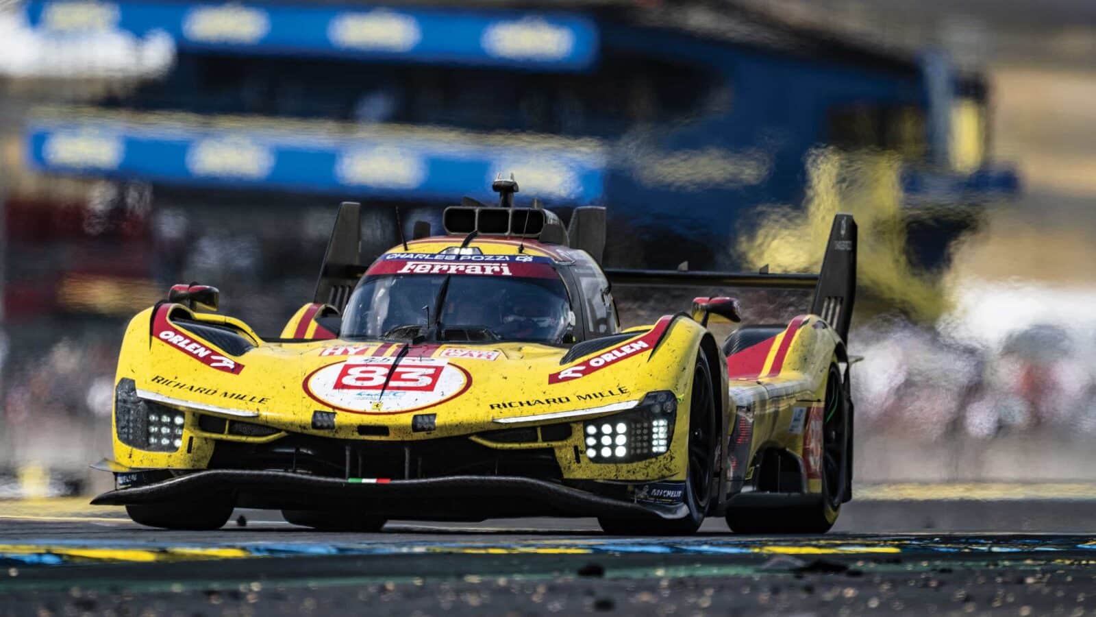 Polish driver Robert Kubica won his first ever Le Mans 24 Hours, driving the yellow ‘customer’ Ferrari