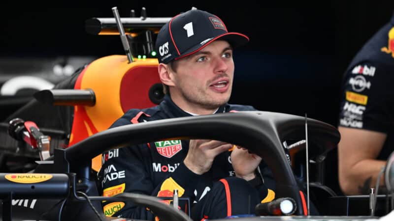 Max Verstappen at the Canadian GP