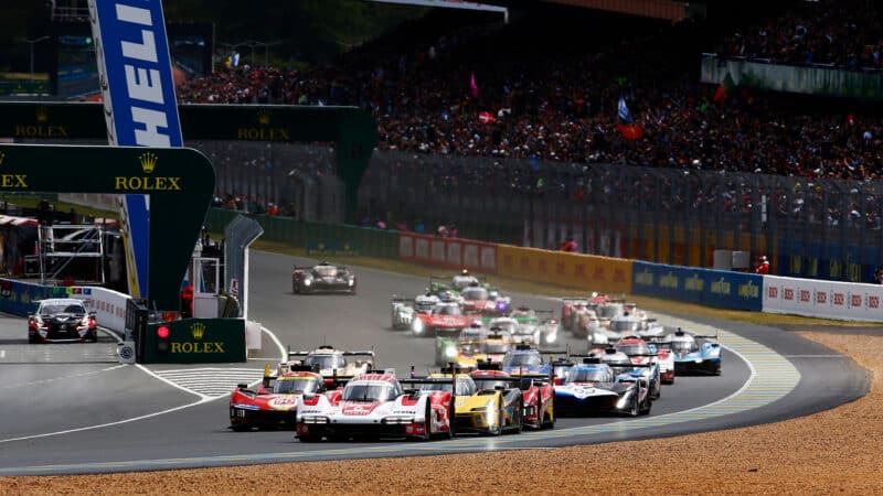Start of the 2024 @4 Hours of Le Mans