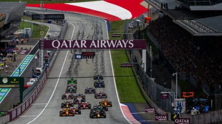 Tomorrow’s F1 starting grid for the 2025 Austrian Grand Prix