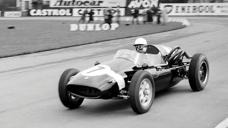 Stirling Moss Cooper-BRM, Aintree 200, April 1959