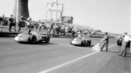 Was Stirling Moss’s 1955 British Grand Prix win a fix?