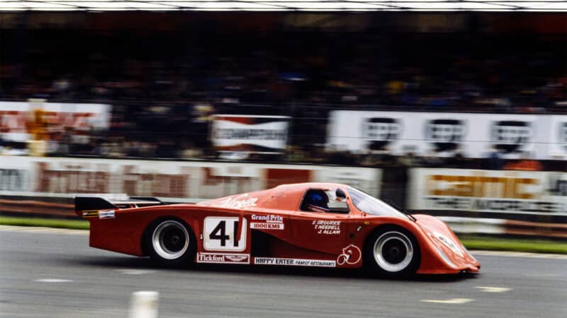 Tiff Needell EMKA 1983 Silverstone