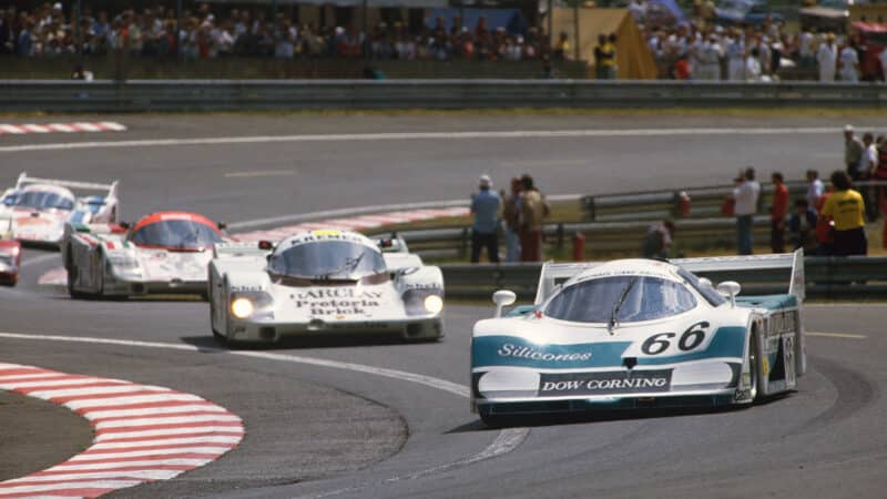 Tiff Needell EMKA Le Mans 1985