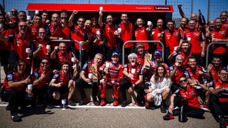 Ducati’s first double Sunday top three since Qatar – big sighs of relief from Gigi Dall’Igna and the rest