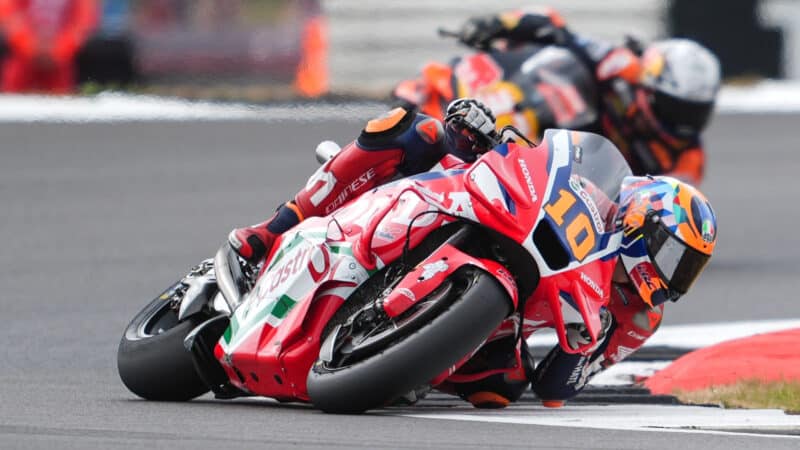 Luca Marini, currently recovering from a nasty smash during testing for the Suzuka 8 Hour, is Honda’s second best-placed MotoGP rider