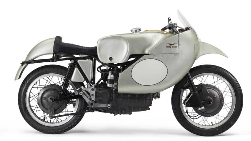 1953 Moto Guzzi 500cc motorbike