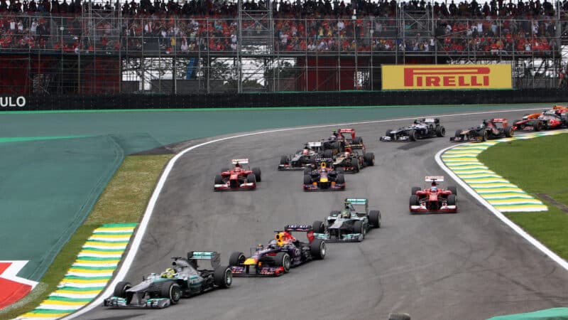 V8s were last seen in F1 in 2013