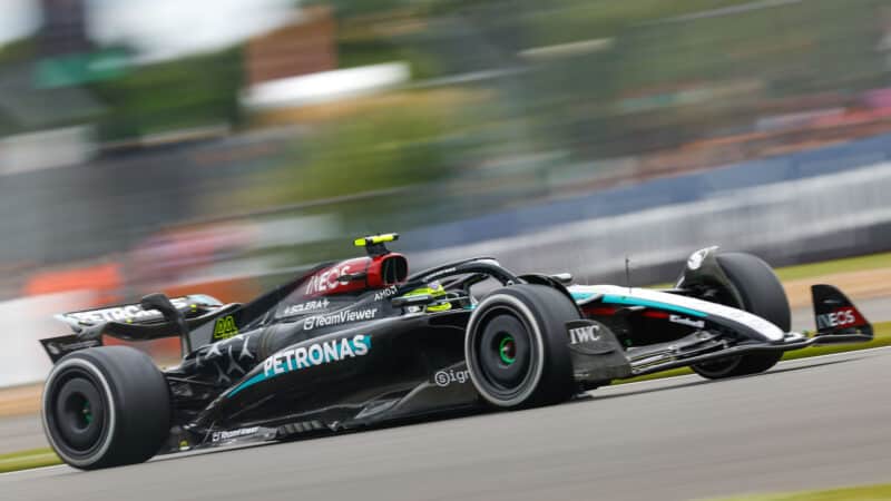 2024 British GP Lewis Hamilton Mercedes V
