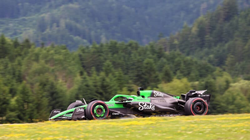 Nico Hulkenberg (Sauber-Ferrari) during the 2025 Austrian Grand Prix