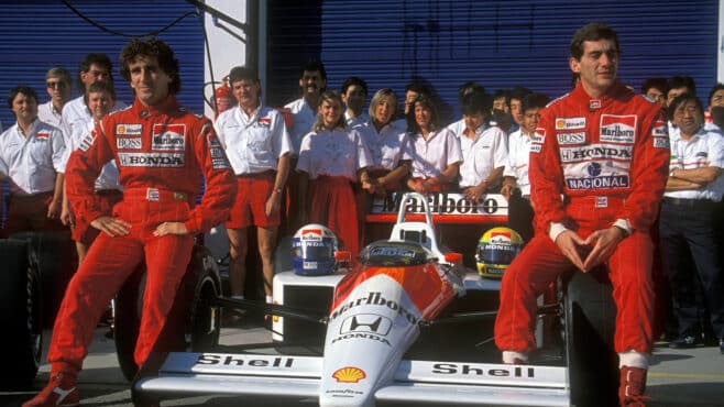 Why Senna and Prost were held back by ‘strange fear’ of each other