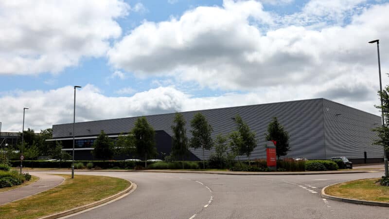 Cadillac F1 team Silverstone building