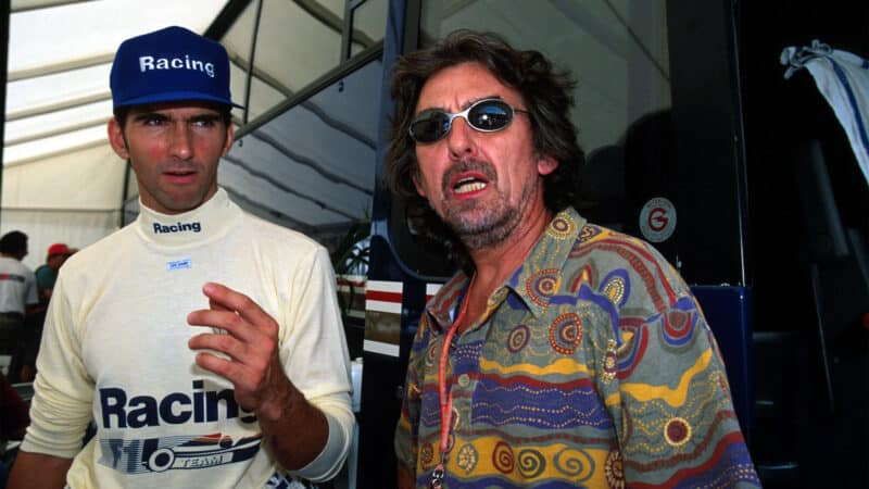 Damon Hill George Harrison 1996