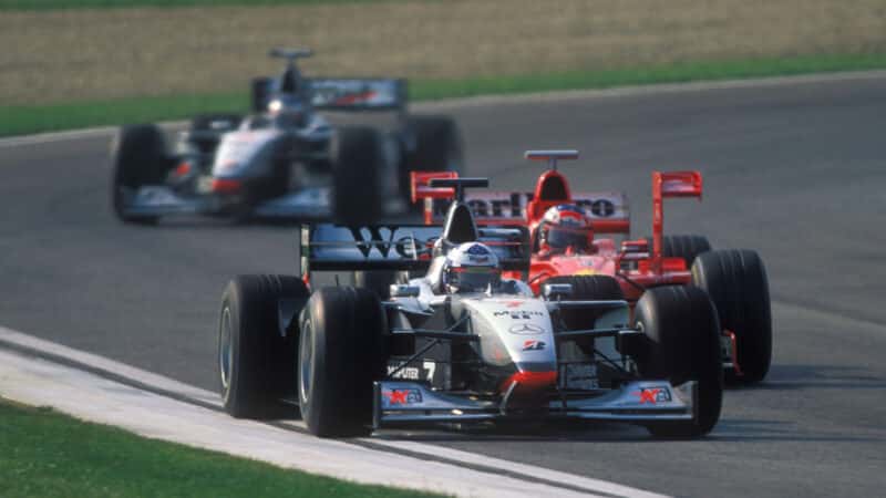 David Coulthard McLaren 1998 San Marino Grand Prix