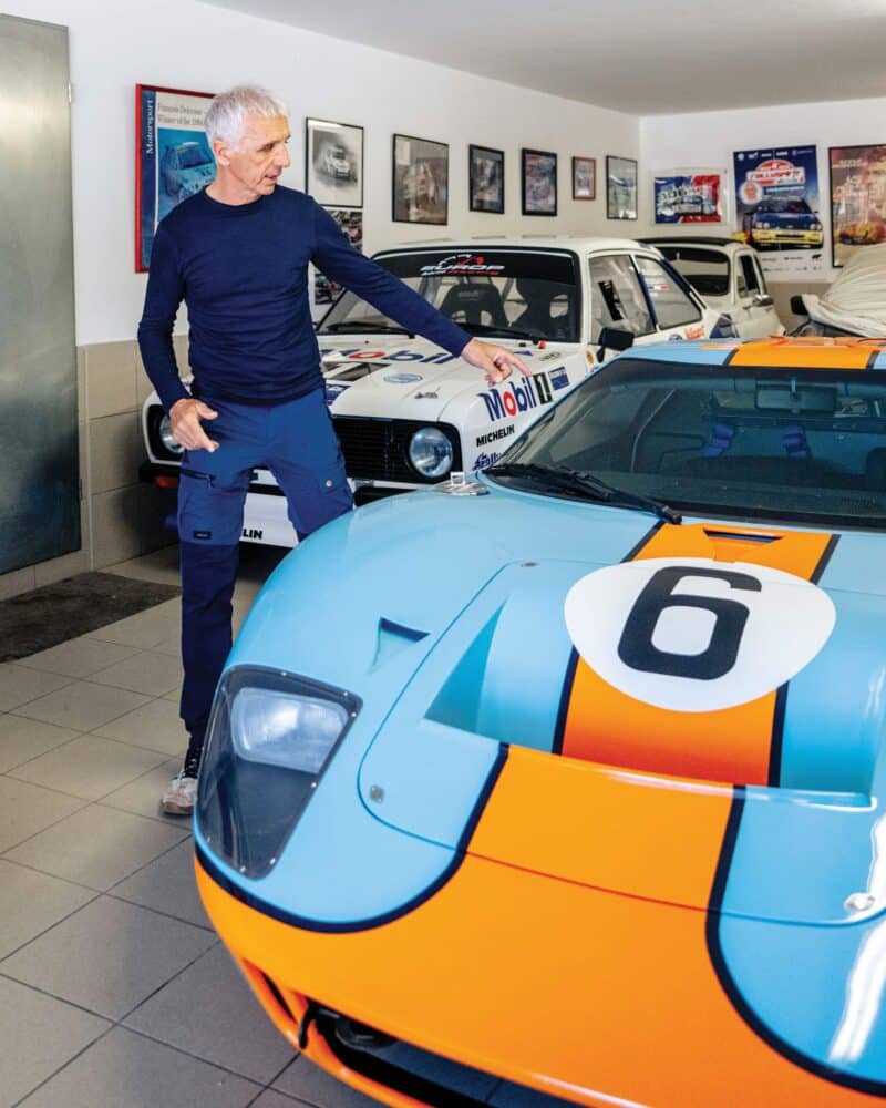 Delecour collection include a Ford GT40, a Ford Escort Mk2 and a Fiat 500