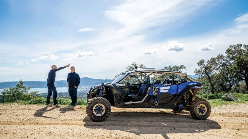 Delecour with Motor Sport Anthony Peacock