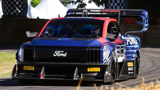 Ford ‘van’ claims Goodwood hillclimb crown with stunning time