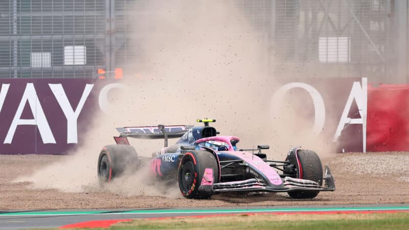 Franco Colapinto Alpine 2025 British GP Silverstone