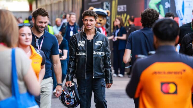 Lando Norris at the Monaco GP