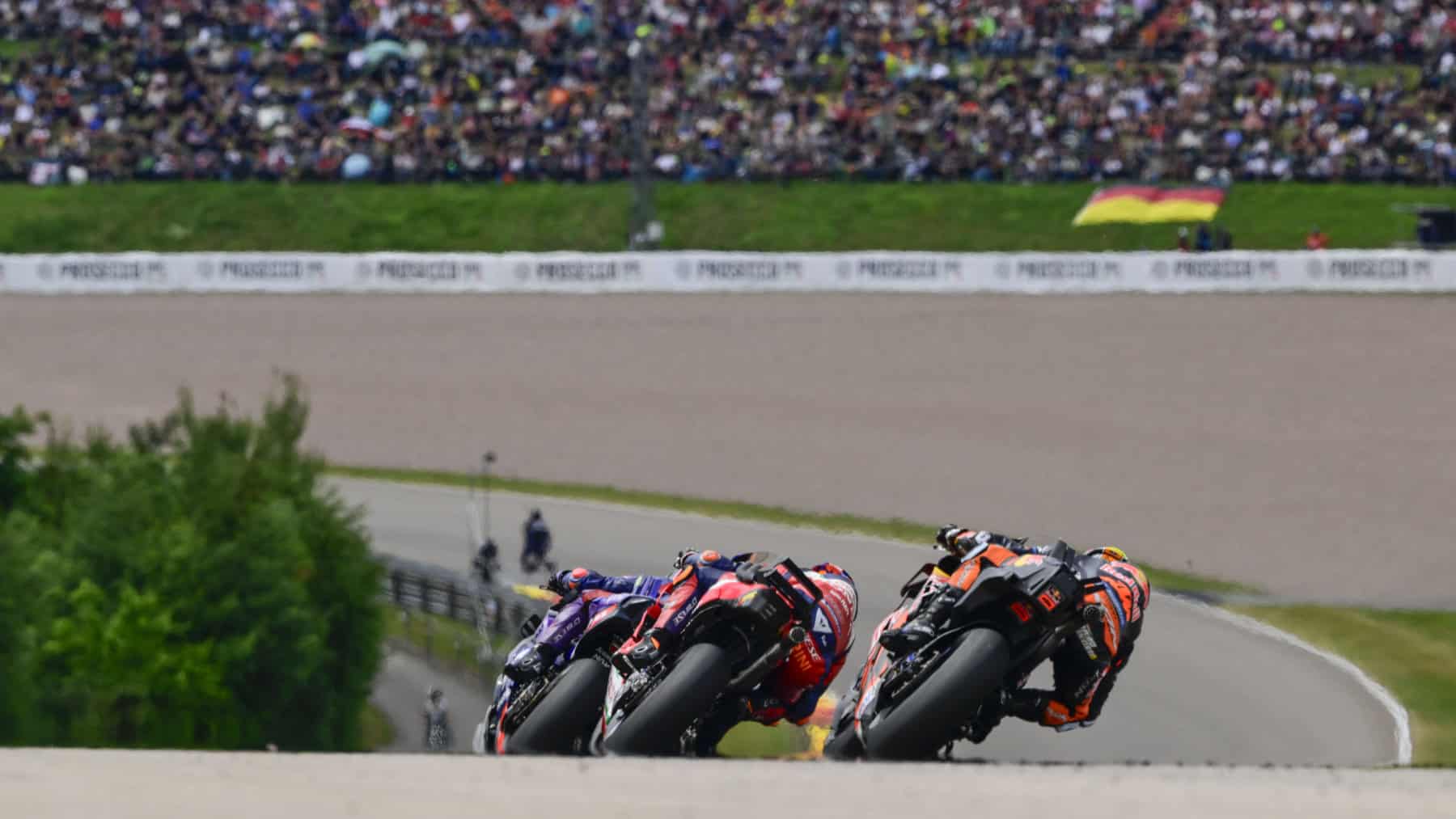 Brad Binder during the German GP