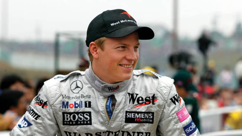 Kimi Räikkönen young