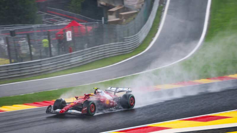 Lewis Hamilton Ferrari 2025 Belgian GP