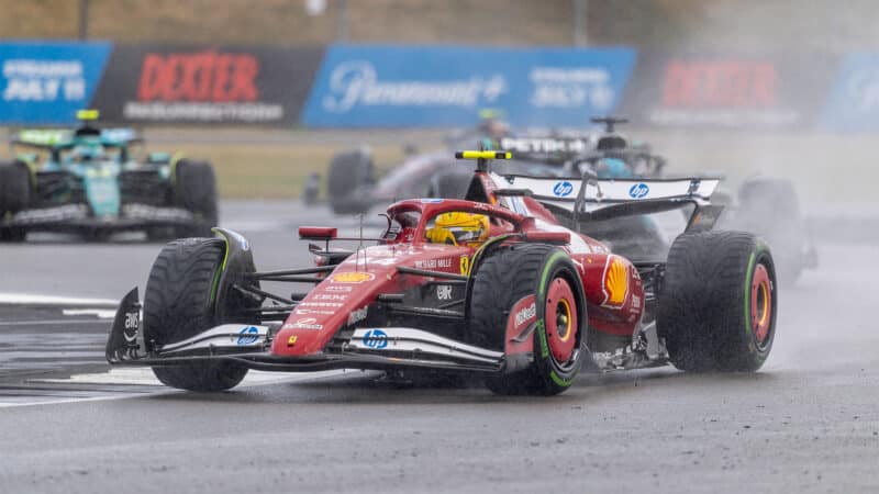 Lewis Hamilton Ferrari 2025 British GP Silverstone