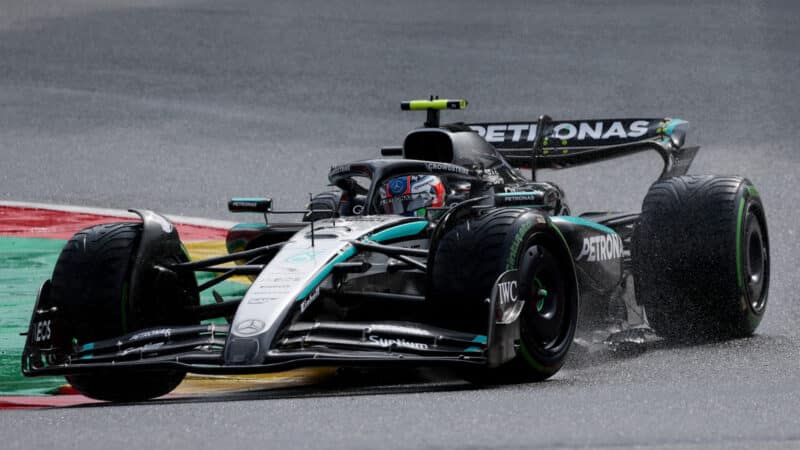Kimi Antonelli at the Belgian GP