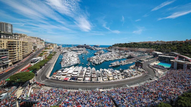 Monaco GP sky view