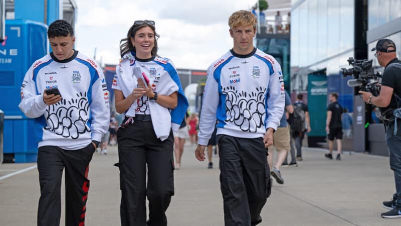 Racing Bulls drivers2025 British GP Silverstone