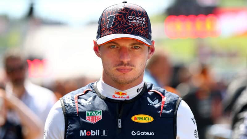 Max Verstappen at the Austrian GP