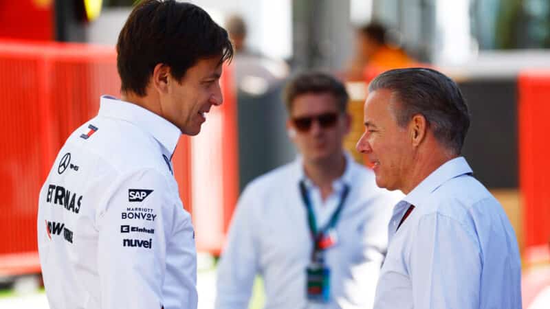 Toto Wolff Mercedes 2024 Azerbaijan GP