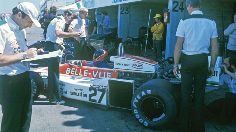 Williams 1977 Patrick Nève French Grand Prix