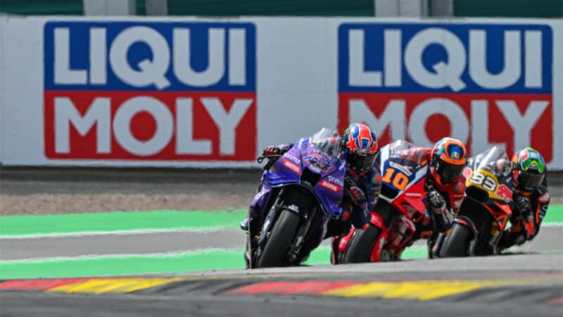 Miller, Marini and Binder battled for sixth, finishing 25 seconds behind the winner. “A pain in the arse,” said Miller