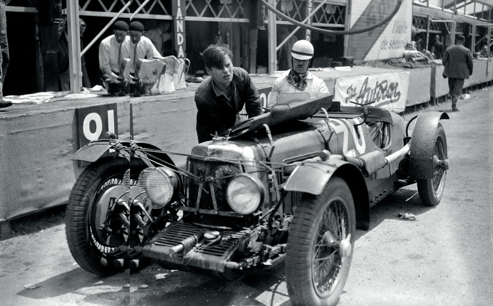 Aston Martin LM10 at Le Mans in 1932