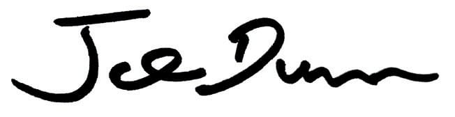Joe Dunn signature