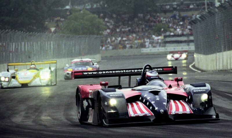 Panoz of Jan Magnussen at the Cadillac Grand Prix