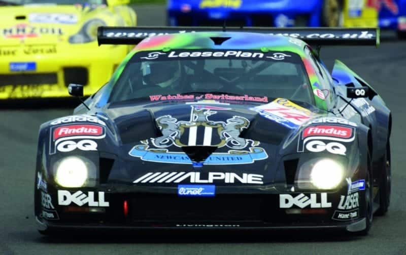 Lister Storm with Newcastle United sponsorship