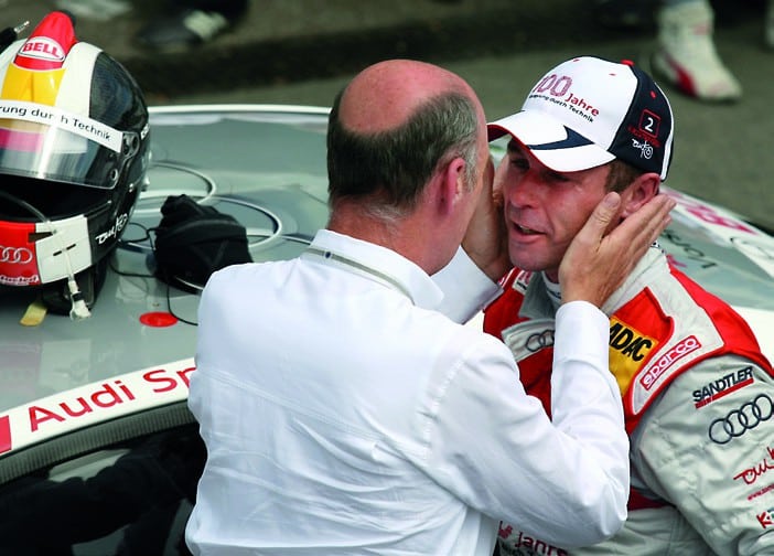 Tom Kristensen with Dr Wolfgang Ullrich