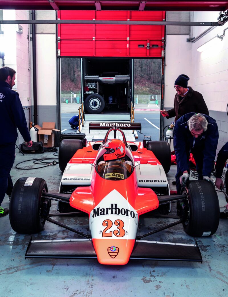 Alfa Romeo 182 of Bruno Giacomelli