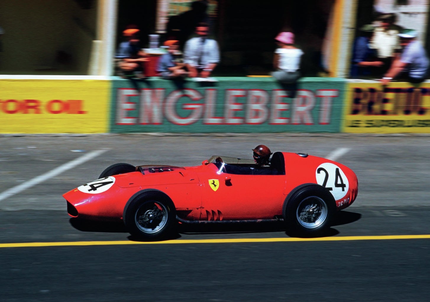 Tony Brooks in Ferrari Dino 246